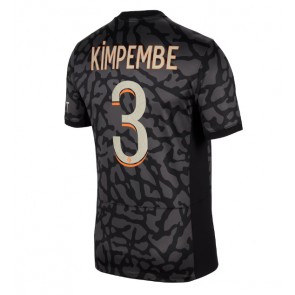 Paris Saint-Germain Presnel Kimpembe #3 Replika Tredjetrøje 2023-24 Kortærmet